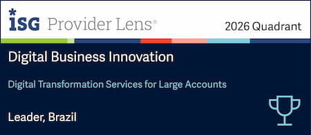 act digital é lider em Digital Transformation Service for Large Accounts no ISG 2026
